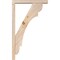 Ekena Millwork Olympic Block Smooth Bracket w/ Offset Brace, Douglas Fir, 3 1/2"W x 18"D x 30"H BKT0402X18X30OLY05SDF - alternate 2